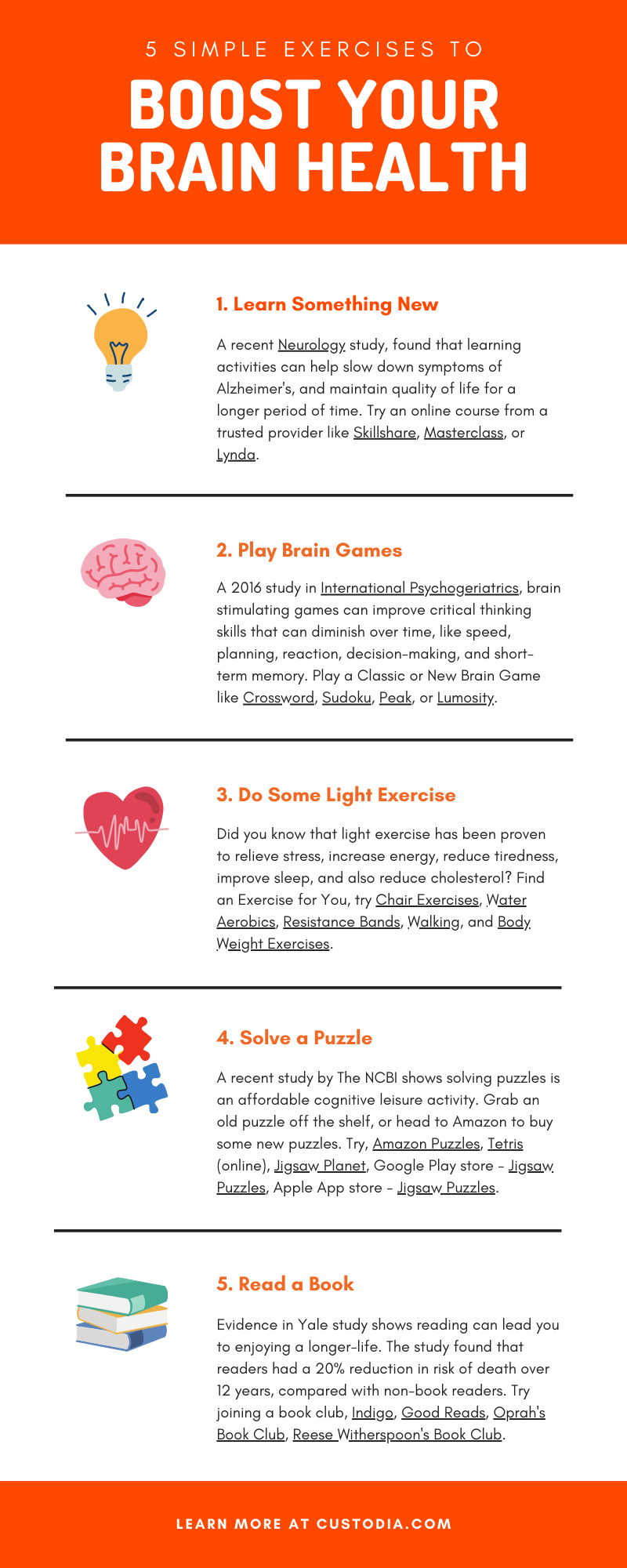 How to boost your brain health, mental exercises for seniors.