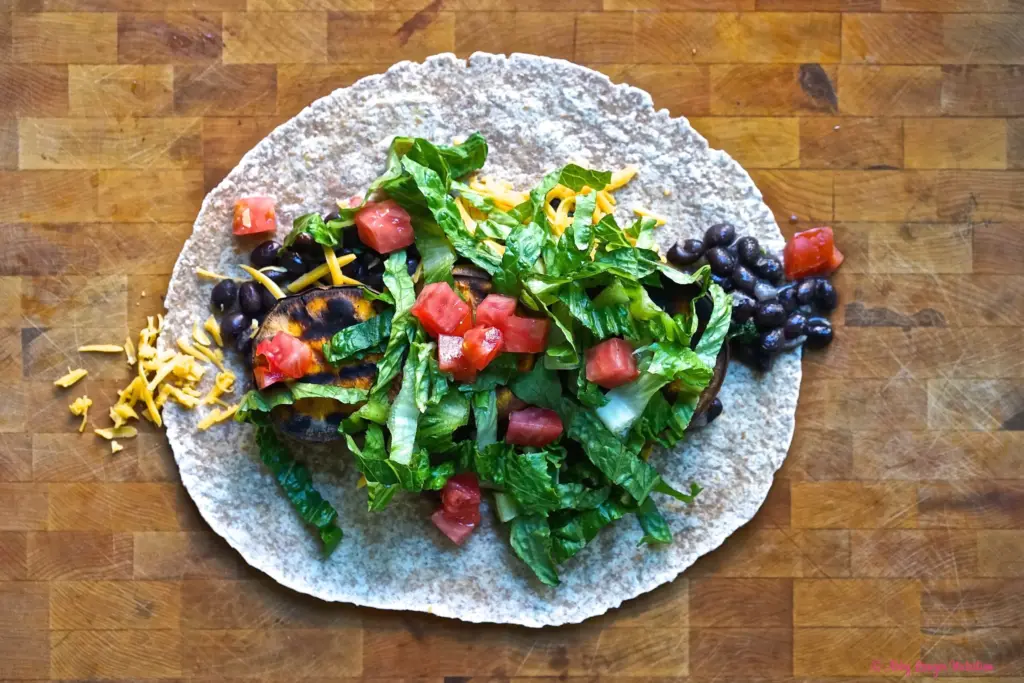 Black Bean and Sweet Potato Burrito recipe