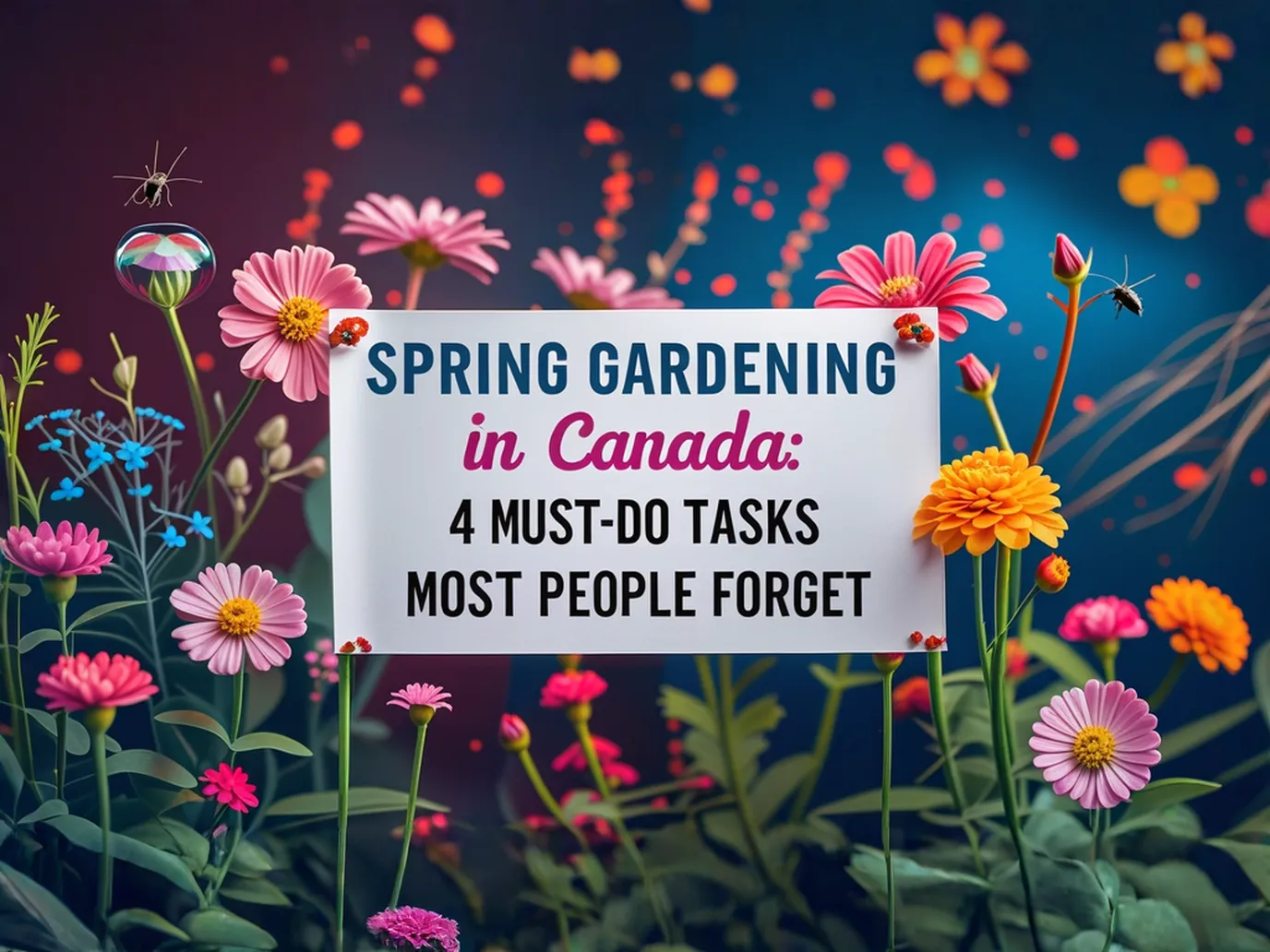 Spring Gardening in Canada 4 Must-Do Tasks Most People Forget