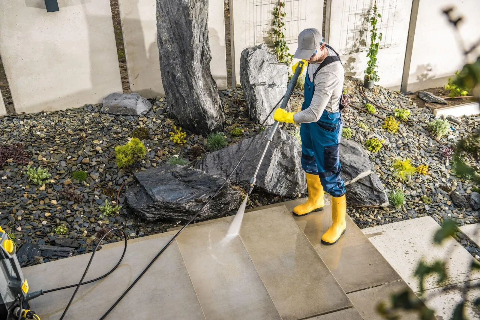 What Should You Put Down Before Pressure Washing?