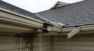 Sagging or loose gutters