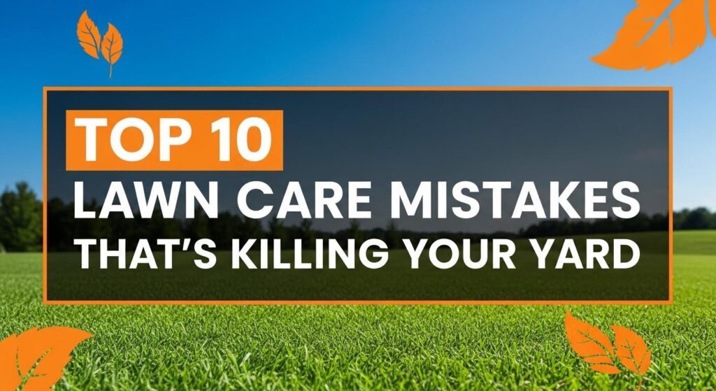 What Is The Most Common Mistake Seen When Treating Lawns In Canada