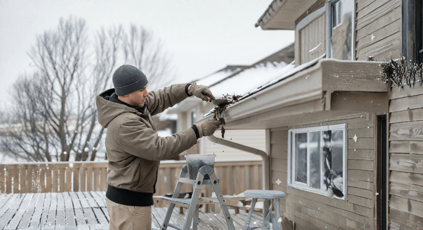 What Month Is Best For Gutter Cleaning In Winter Canada