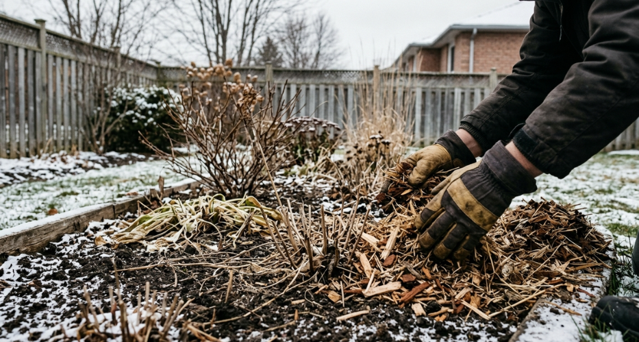 Protecting your plants with winter mulch
