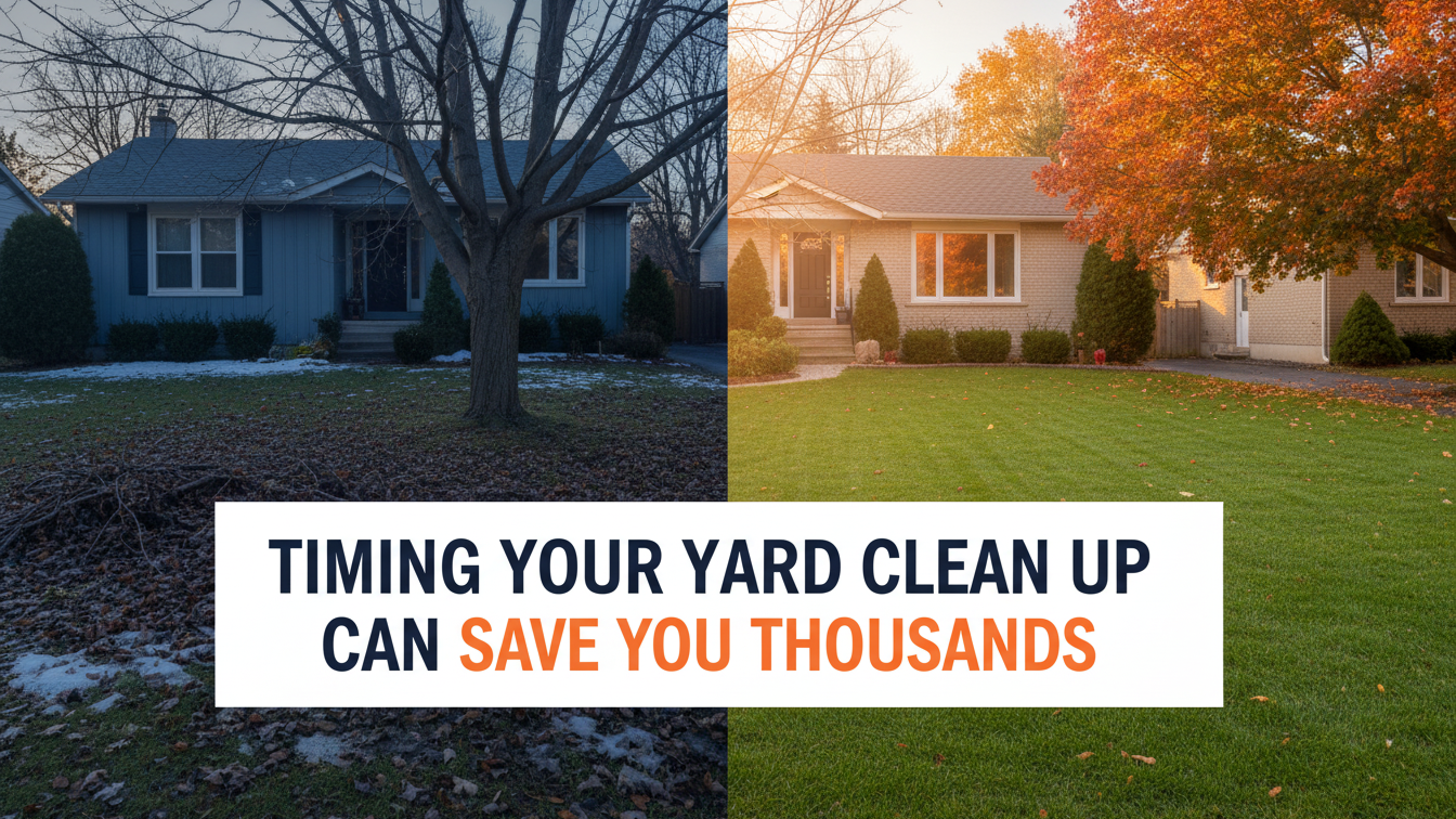 What Is The Best Time For Yard Clean Up In Canada
