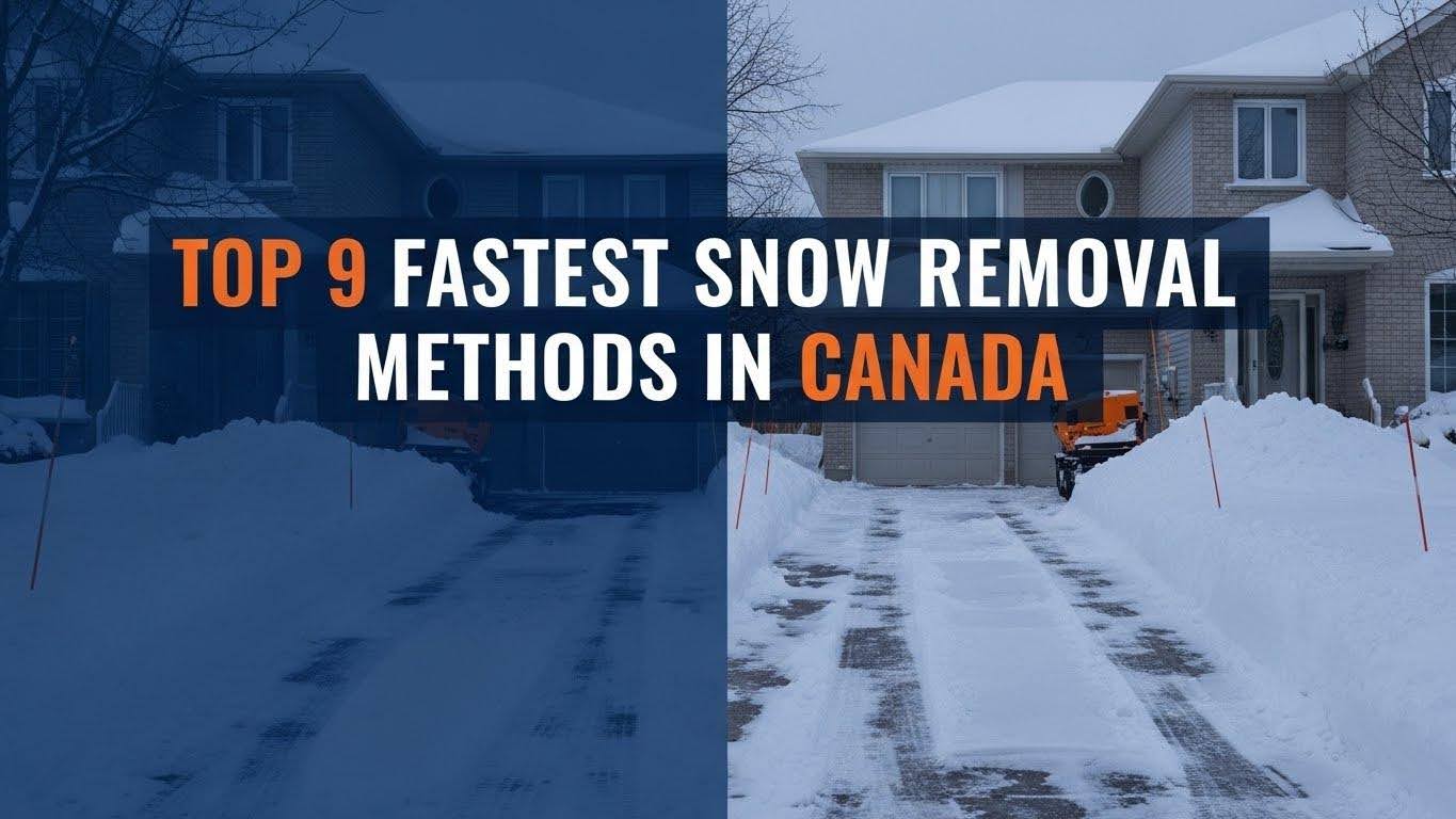 What Is The Fastest Way To Remove Snow In Canada During Winter