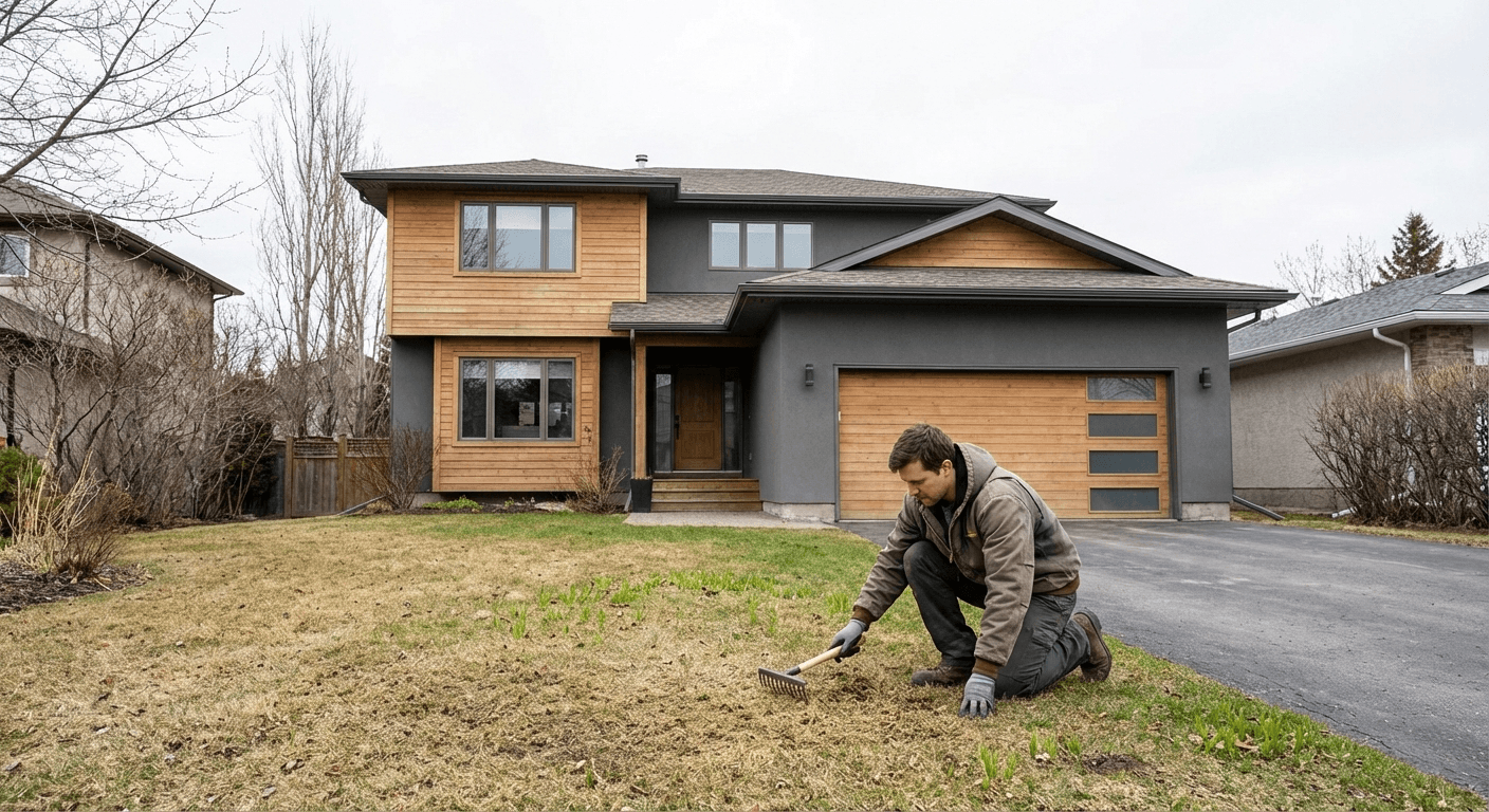 How To Repair A Heavily Damaged Lawn In Spring In Canada
