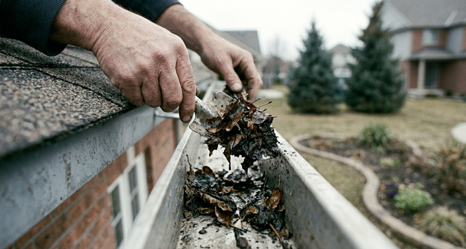 Professionals Clean Gutters in Spring in Canada (Step by Step)