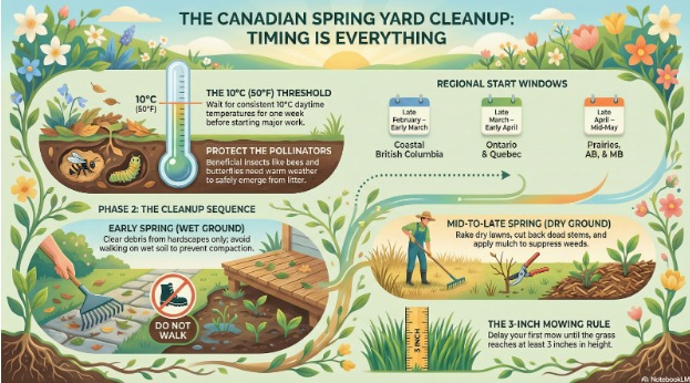 proper spring yard cleanup is not just about looks