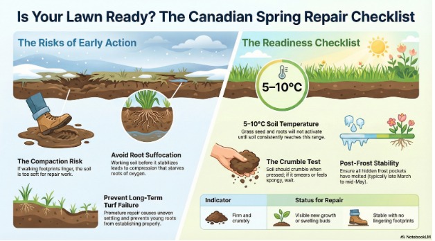 Key Indicators Before Starting Lawn Repair in Canada