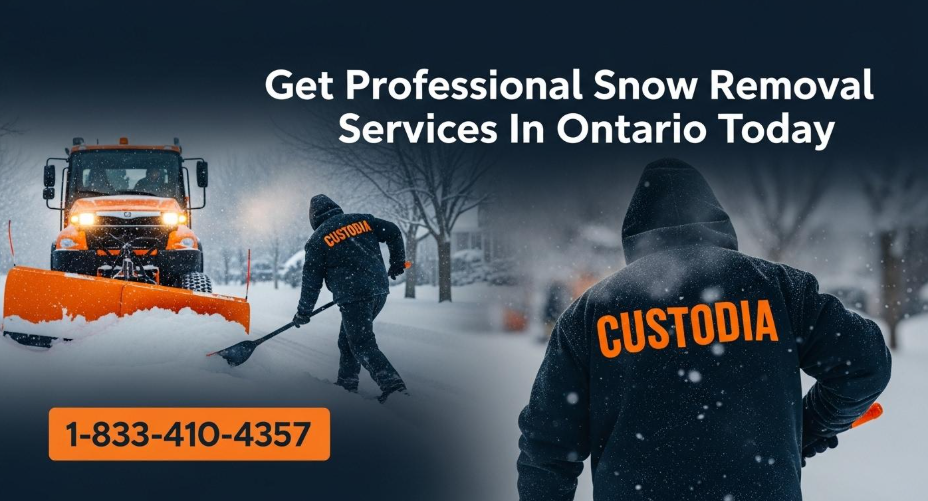 Get professional snow removal