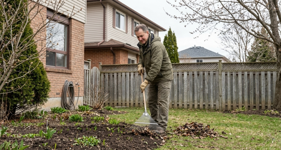 Contact us for yard and garden clean up services