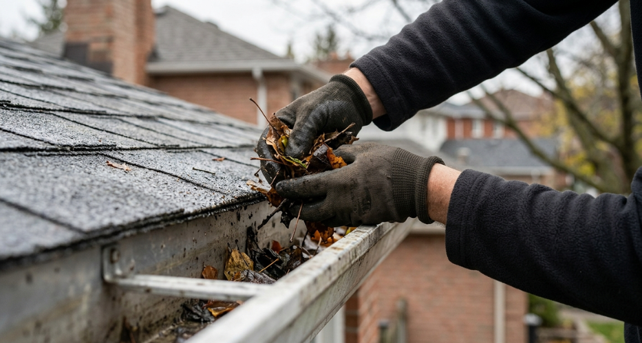 Get professional gutter cleaning